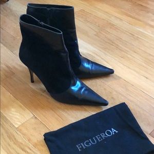 Figueroa high heel short boots